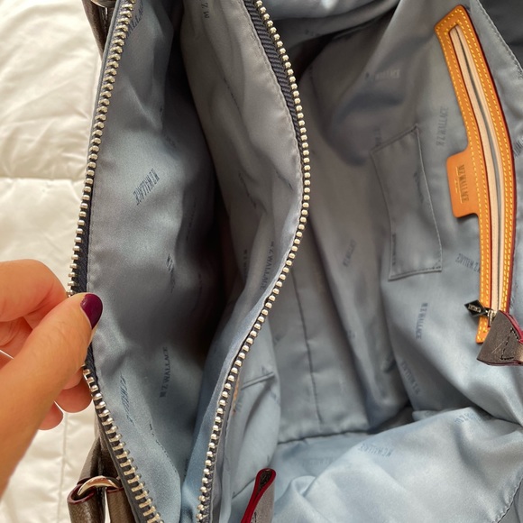 MZ Wallace Madison Shopper in Slate Blue - Picture 9 of 9